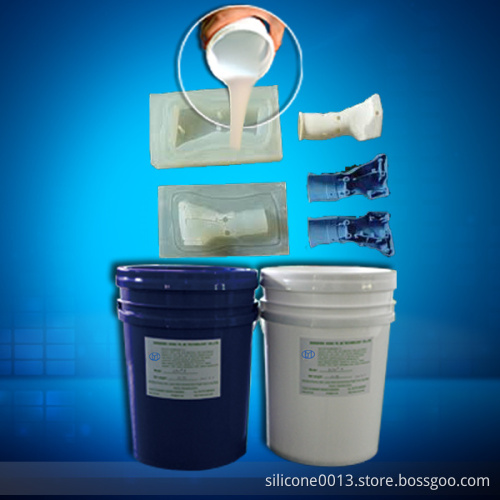 Transparent liquid silicone rubber